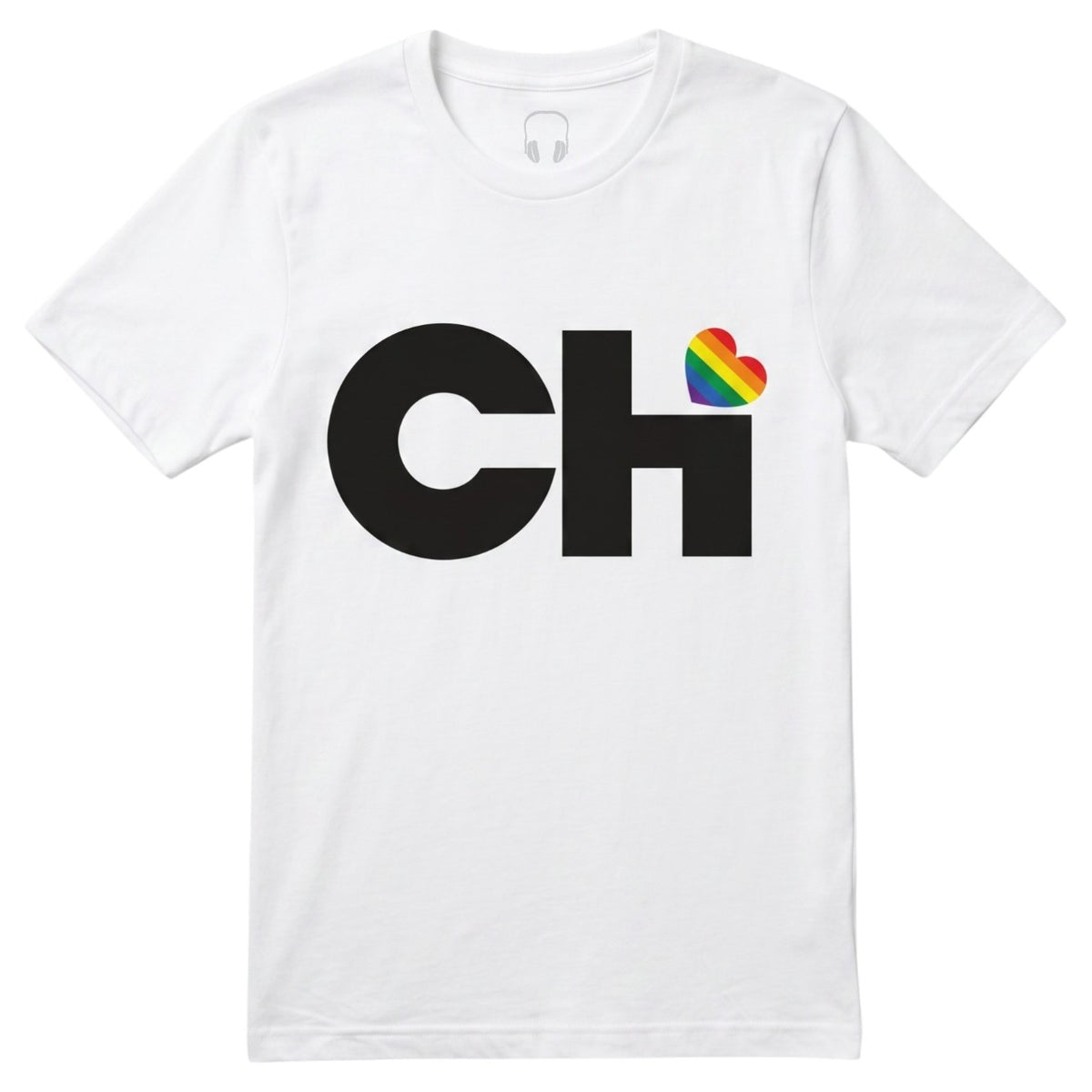LOVE CHICAGO PRIDE GRAPHIC T-SHIRT - WHITE | SOUNDOFF – soundoffdesign