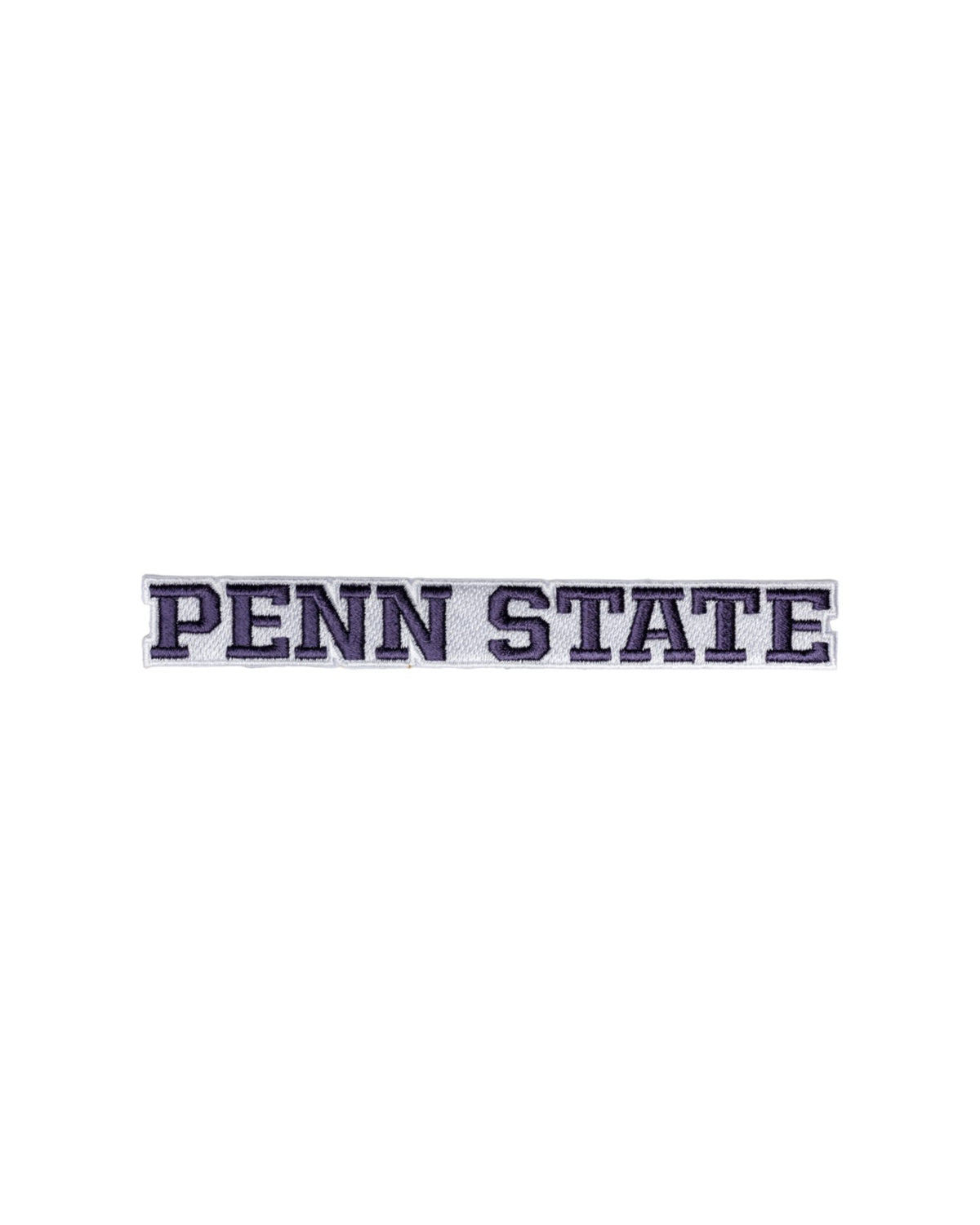 Penn State University Block Letter Embroidered Varsity Patch FRONT