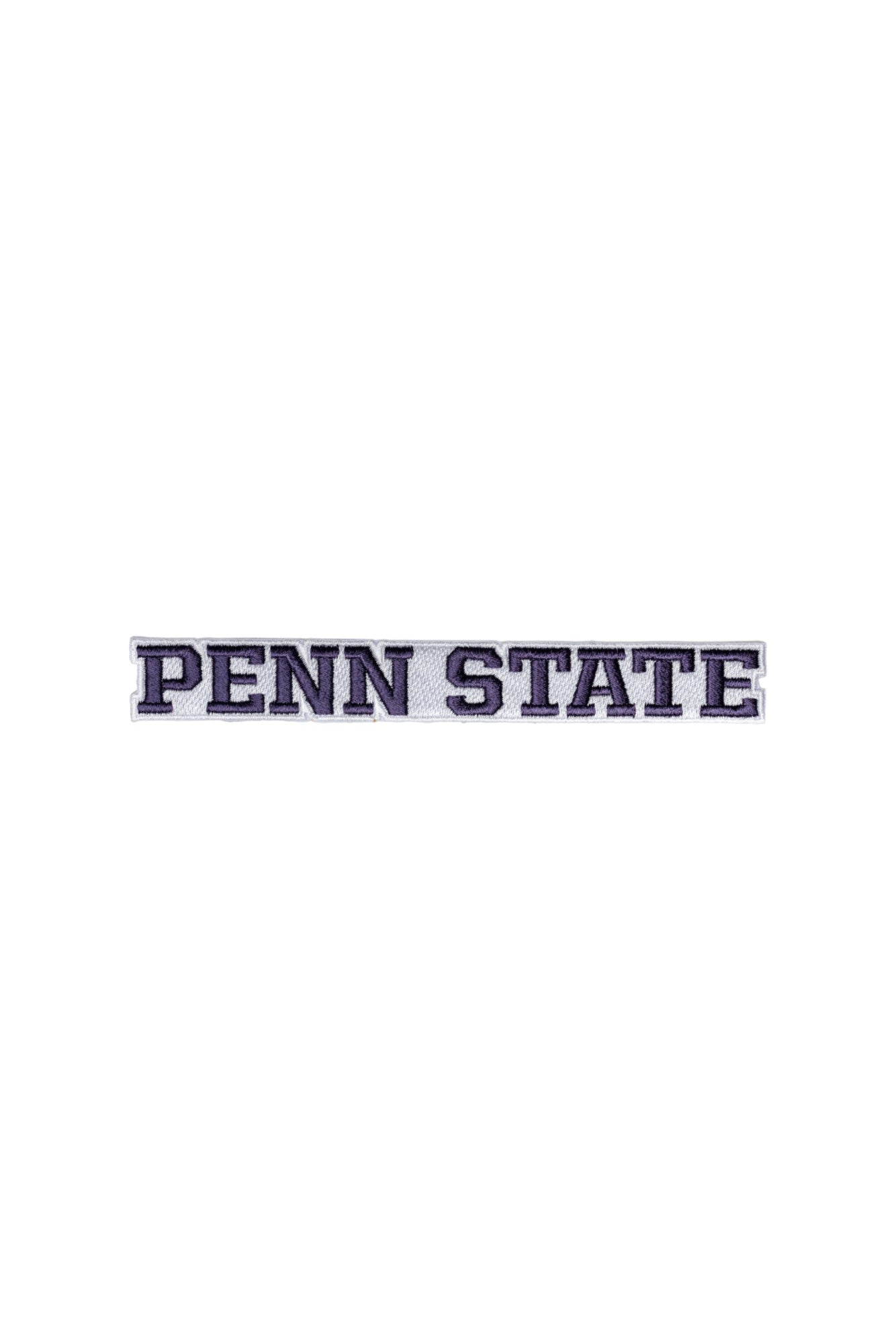 Penn State University Block Letter Embroidered Varsity Patch FRONT