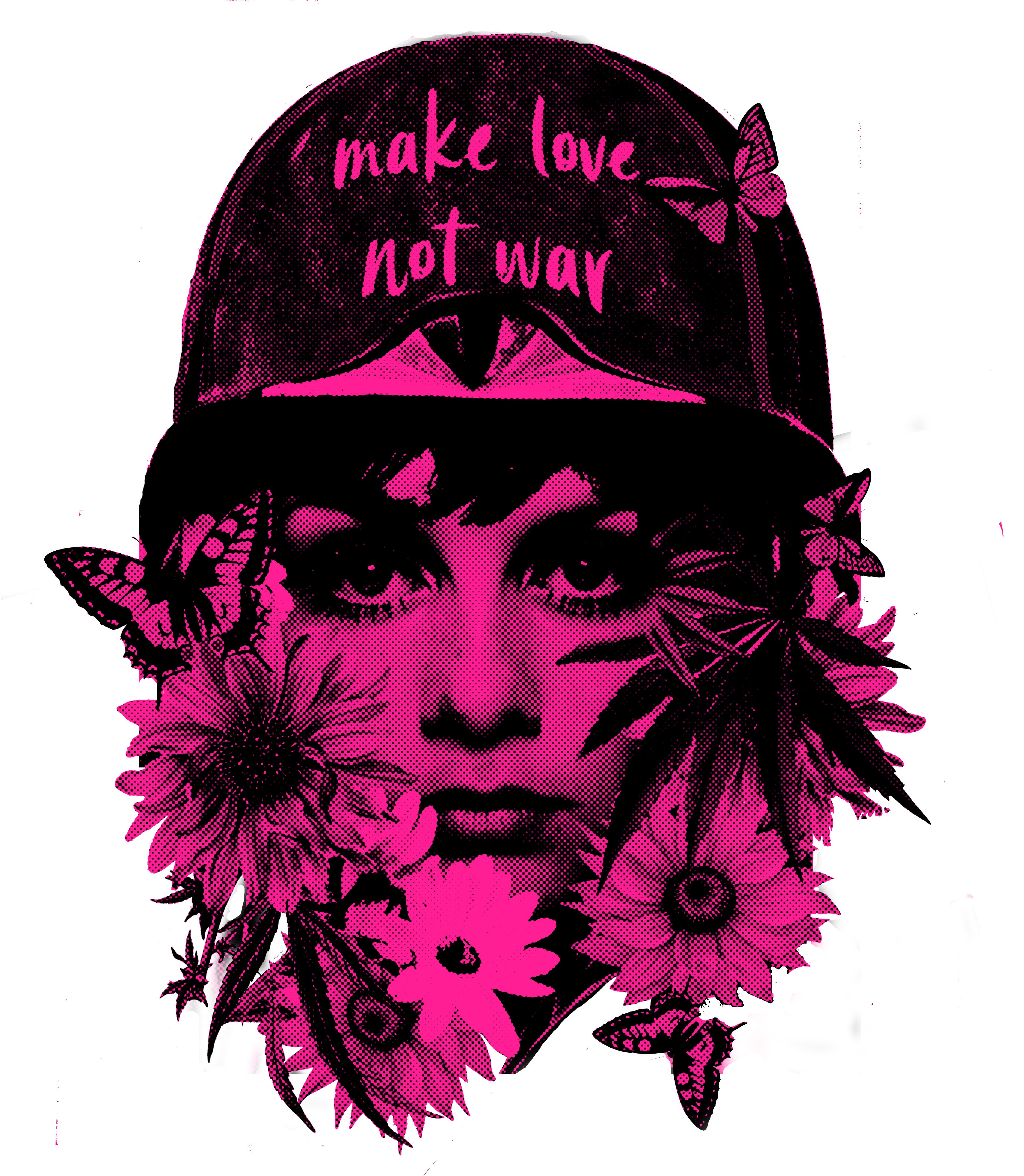 Behind The Design:  MAKE LOVE NOT WAR