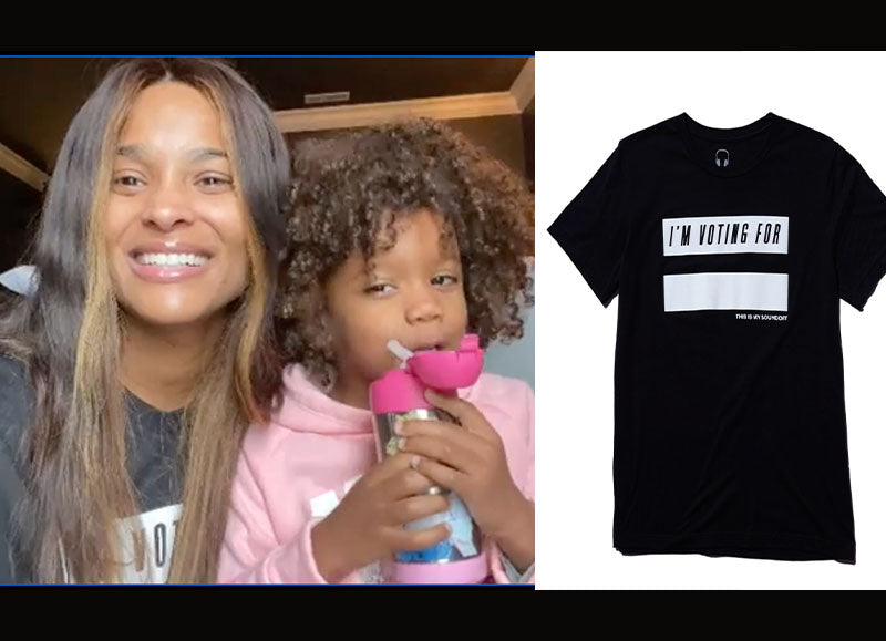 soundoff.myvote.ciara.tshirt.2020.women.rise.streetwear