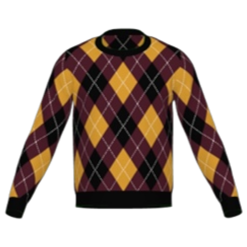 RAMBLERS BY YOU ARGYLE KNIT; MADE TO ORDER (test)