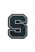 MSU BLOCK “S” PATCH (4.6" x 6.0")