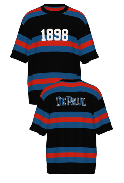RUGBY STRIPE, BLUE DEMONS BY YOU