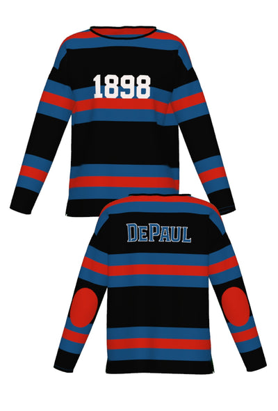 RUGBY STRIPE, BLUE DEMONS BY YOU