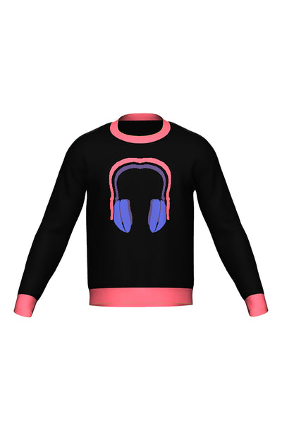 (PRE-ORDER) BI/VISUAL KNIT CREW; A SOUNDOFF x MISTER HOOCHIEMAMA VIBE RELEASE; MADE TO ORDER
