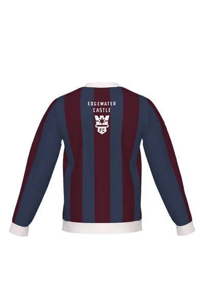 EDGEWATER CASTLE FC JERSEY STRIPE KNIT; MADE TO ORDER