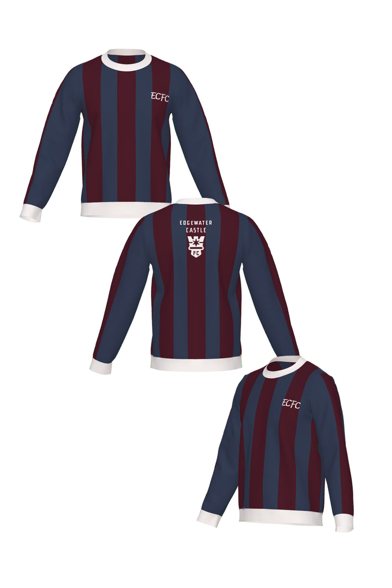 EDGEWATER CASTLE FC JERSEY STRIPE KNIT; MADE TO ORDER