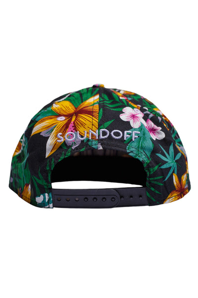 FLORA BEATS SNAPBACK; BLACK