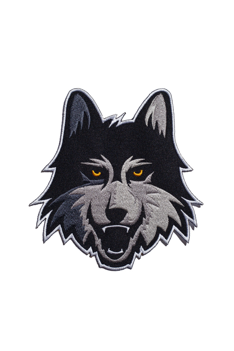 LU WOLF PATCH (6.5" x 6.2")