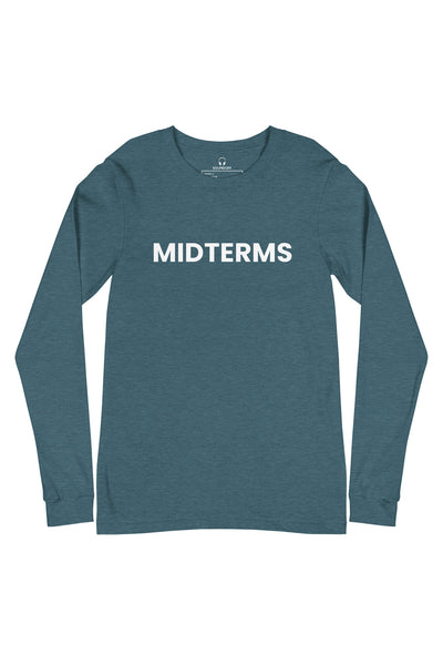 MIDTERMS LONG SLEEVE T-SHIRT; A SOUNDOFF AUDIBLE