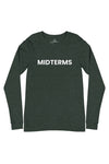 MIDTERMS LONG SLEEVE T-SHIRT; A SOUNDOFF AUDIBLE