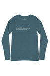 READING IS FUNDAMENTAL LONG SLEEVE T-SHIRT; A SOUNDOFF AUDIBLE