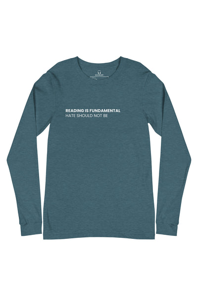 READING IS FUNDAMENTAL LONG SLEEVE T-SHIRT; A SOUNDOFF AUDIBLE