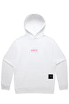 (PRE-ORDER) SOUNDOFF X CAB; EXPO LIMITED RELEASE CAB 6 HOODED PULLOVER; WHITE