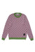 HOUNDSTOOTH KNIT; PINK & GRASS (MADE TO ORDER)