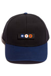 BLACK/NAVY ORGANIC CANVAS ID PATCH SNAPBACK