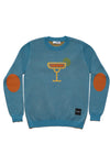 TROPICAL COCKTAIL KNIT CREW; MADE TO ORDER
