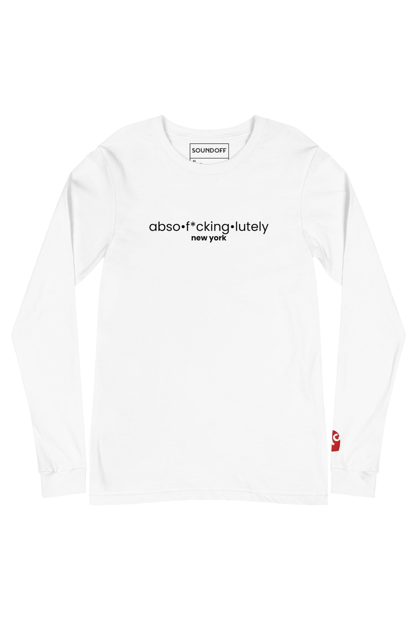 ABSOLUTELY NEW YORK; LONG SLEEVE T-SHIRT