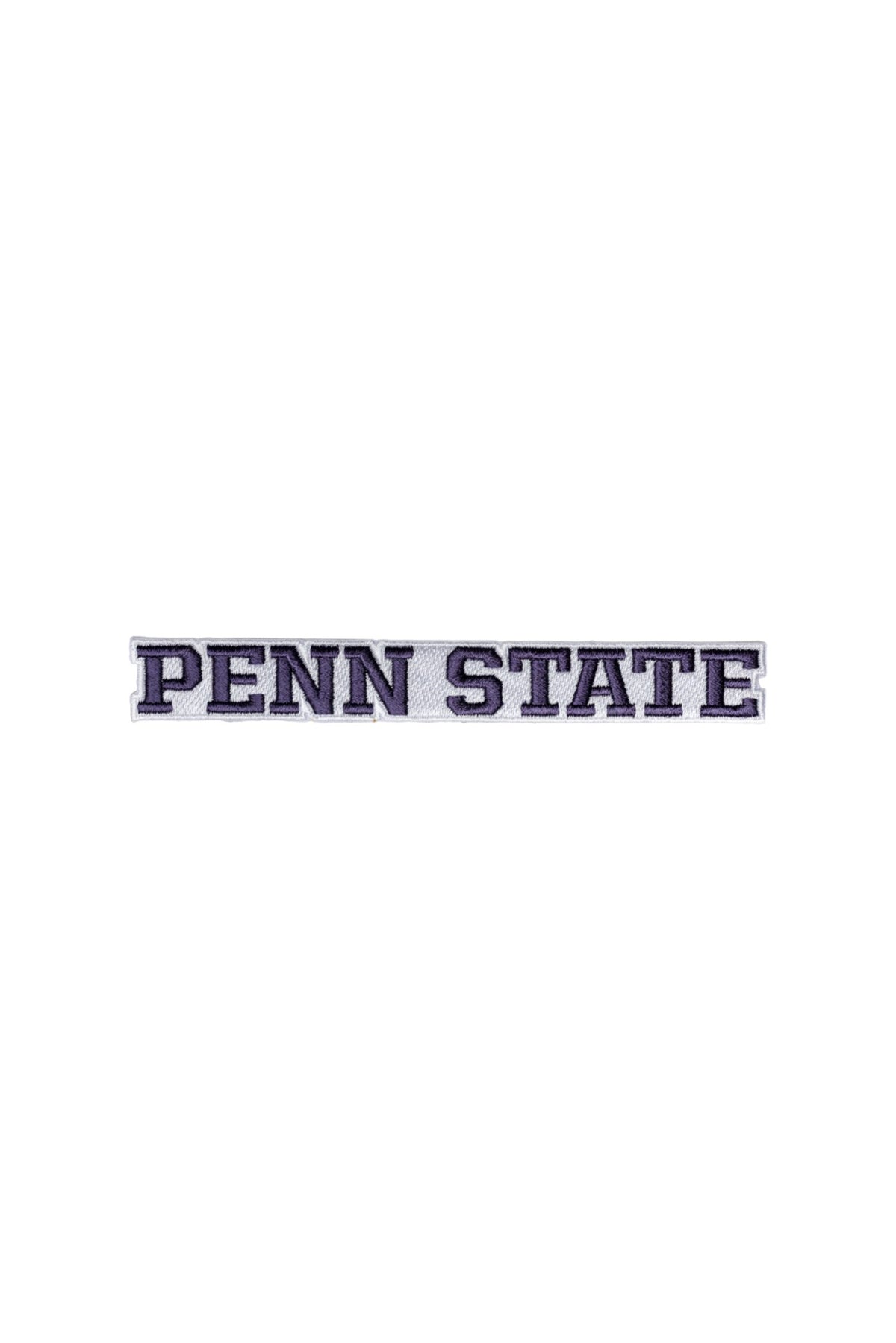 Penn State University Block Letter Embroidered Varsity Patch FRONT