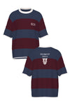 EDGEWATER CASTLE FC RUGBY STRIPE KNIT; MADE TO ORDER