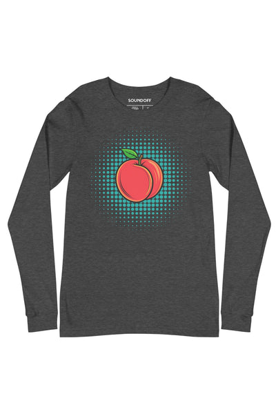 PEACH POP; LONG SLEEVE T-SHIRT