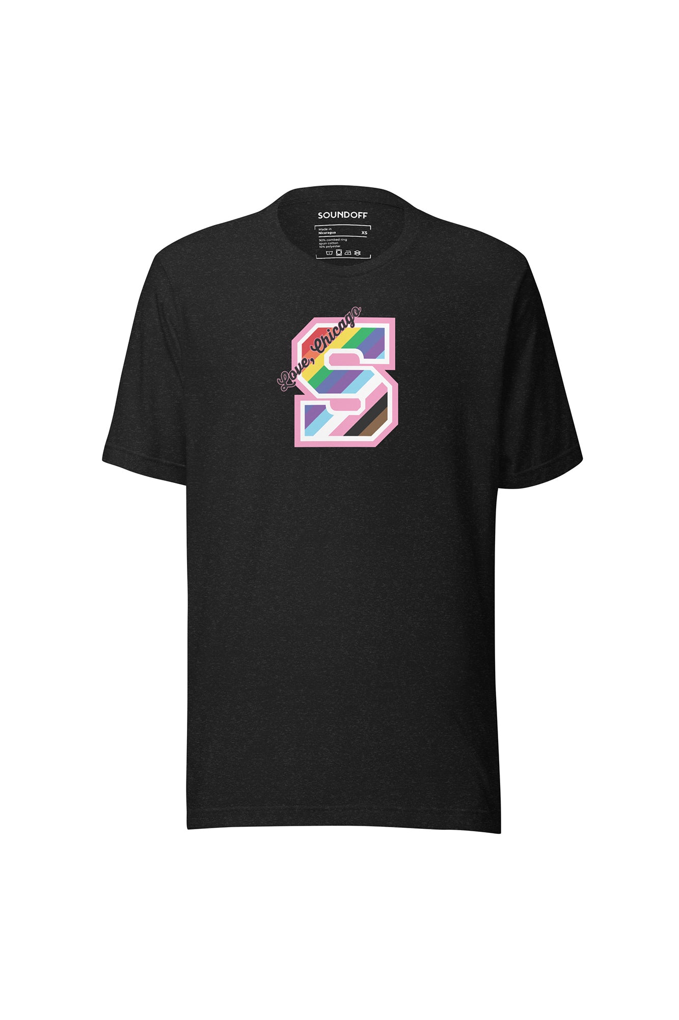 VARSITY 'S' LOVE CHICAGO T-SHIRT