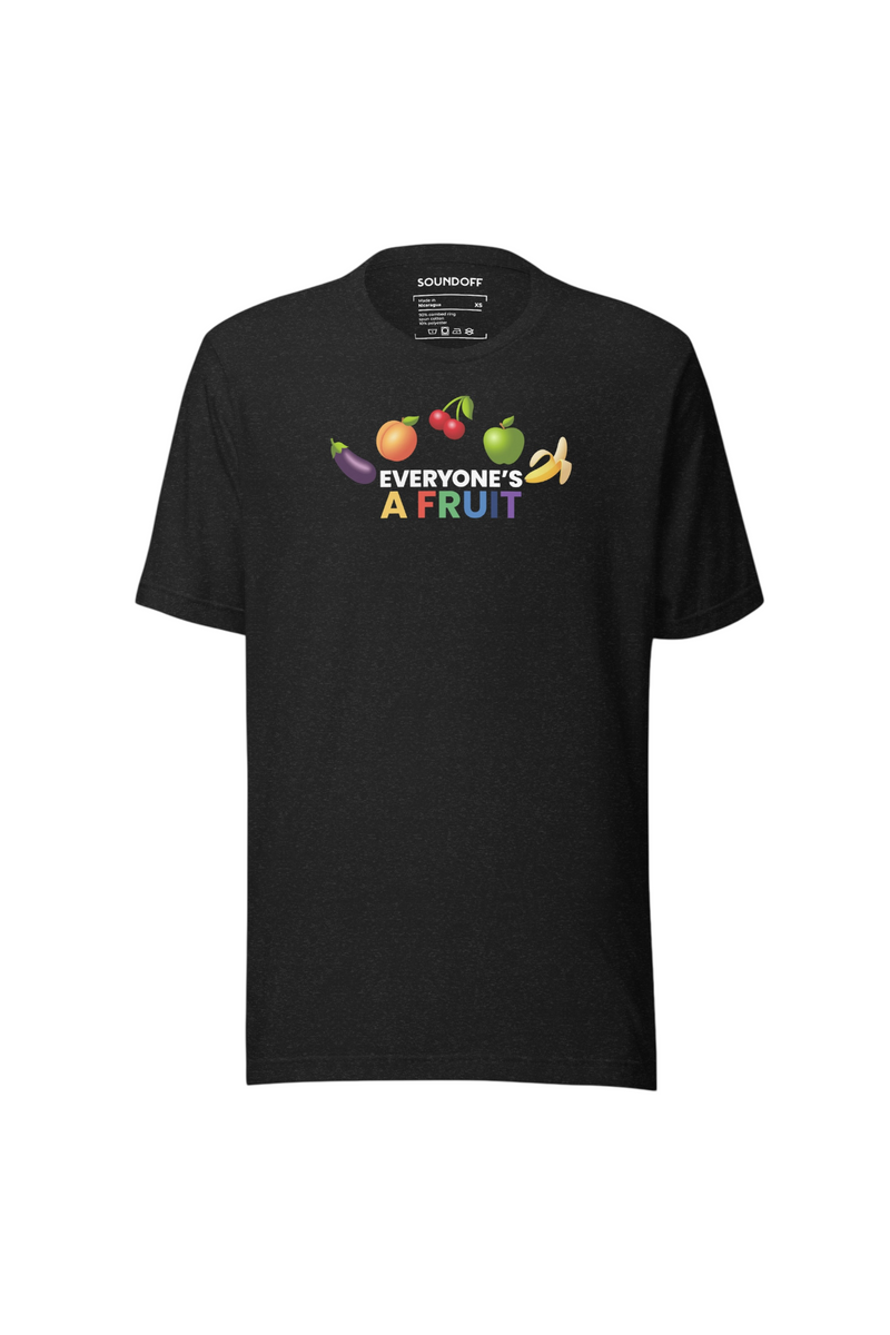 EVERYONE'S A FRUIT RAINBOW T-SHIRT