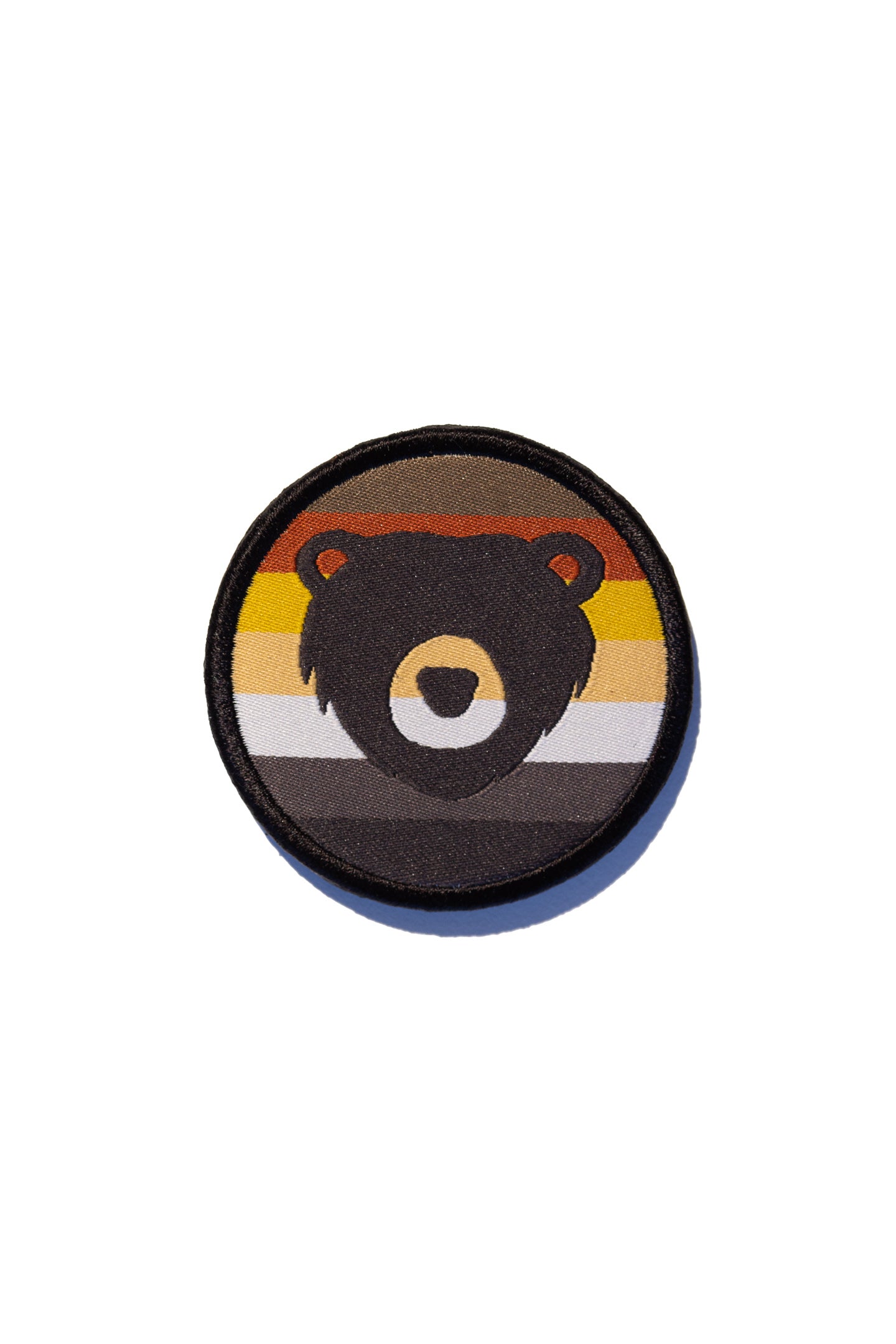 BEAR ICON; SOUNDOFF X MR 2.5" WOVEN DECAL PATCH