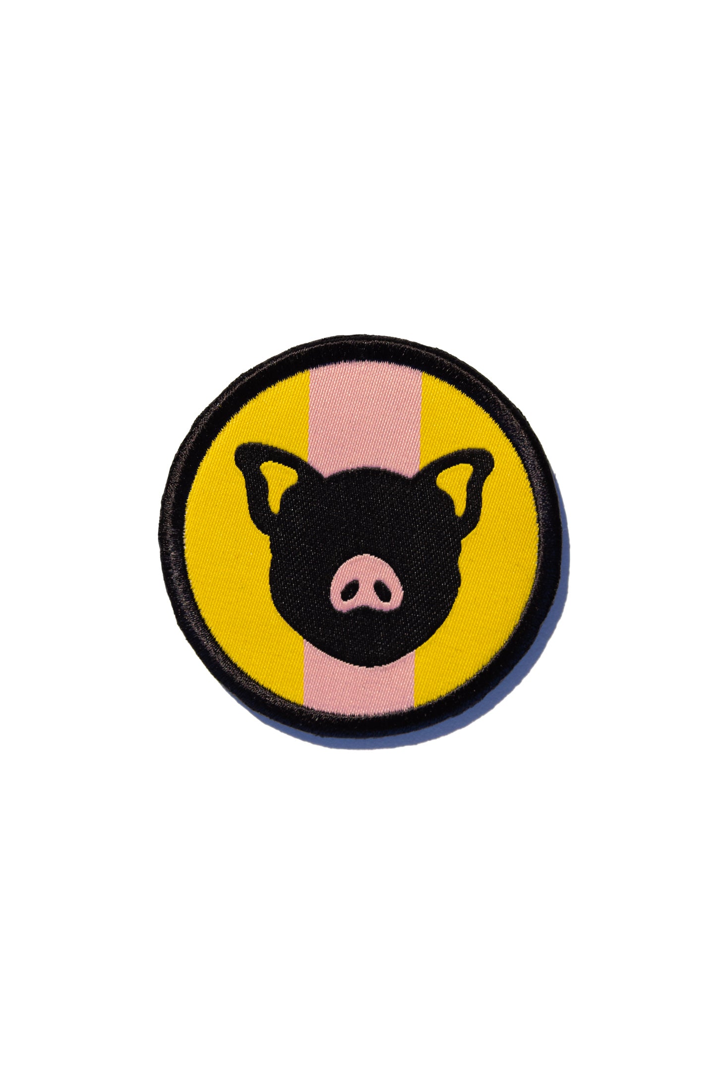 PIG ICON; SOUNDOFF X MR 2.5" WOVEN DECAL PATCH
