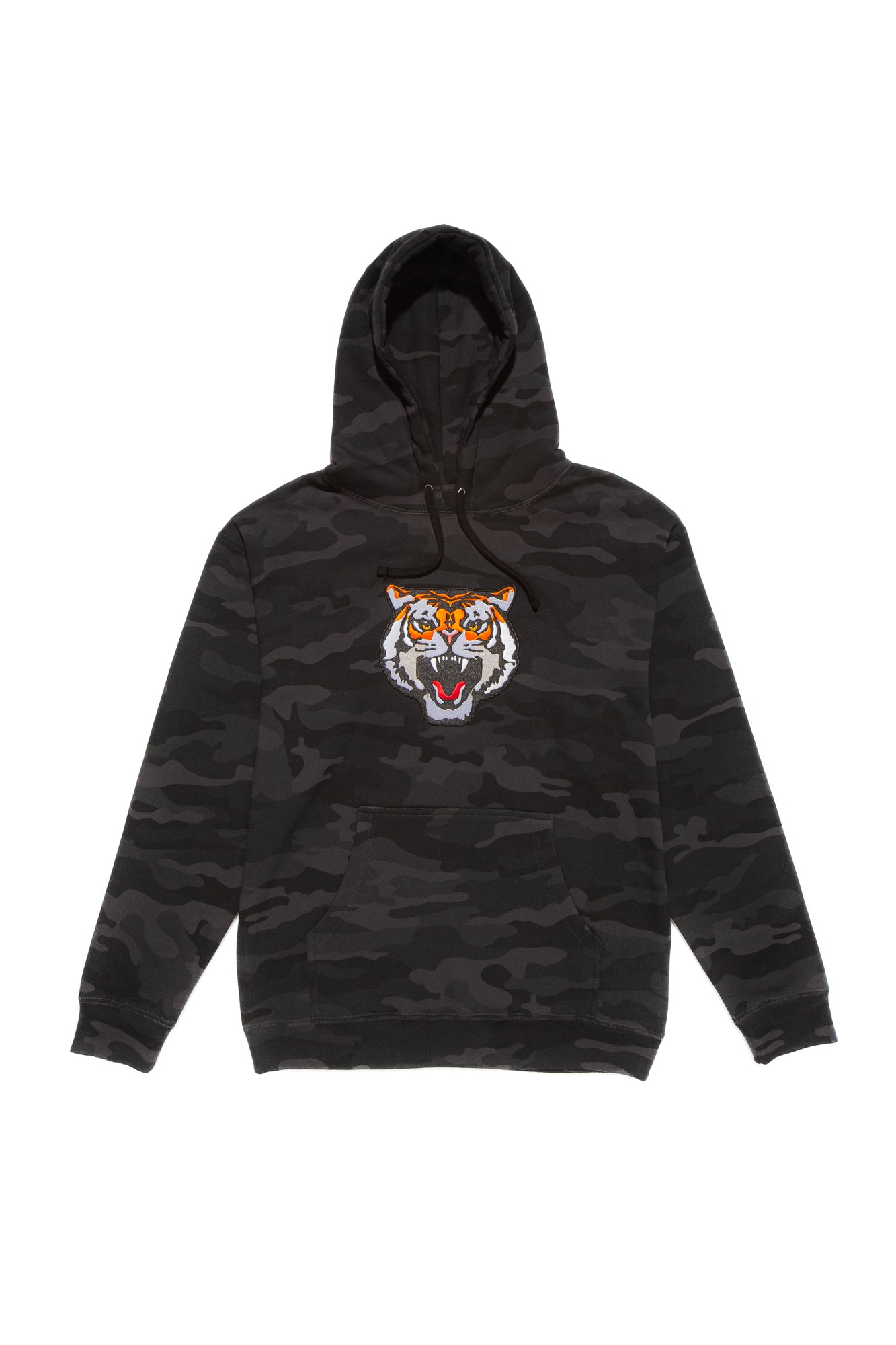 (SPECIAL EDITION) SAVAGE BEAST HEAVYWEIGHT HOODED PULLOVER; BLACK CAMO