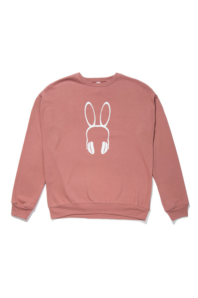 (SPECIAL EDITION) ILLUSIONIST CREW SWEATSHIRT; MAUVE