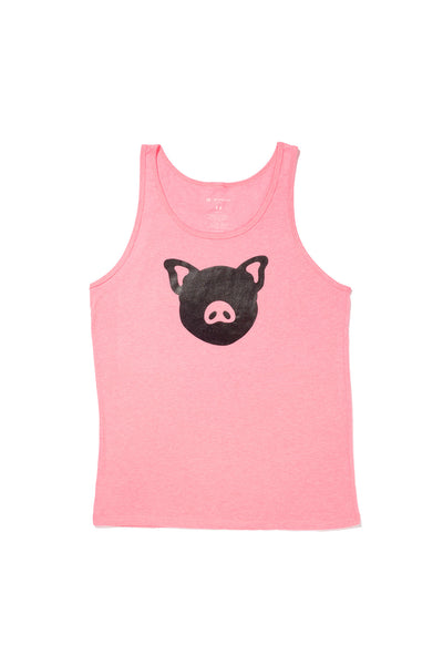 PIG IYKYK ICON TANK; NEON PINK