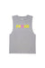 PROUD SLEEVELESS T-SHIRT; ATHLETIC HEATHER