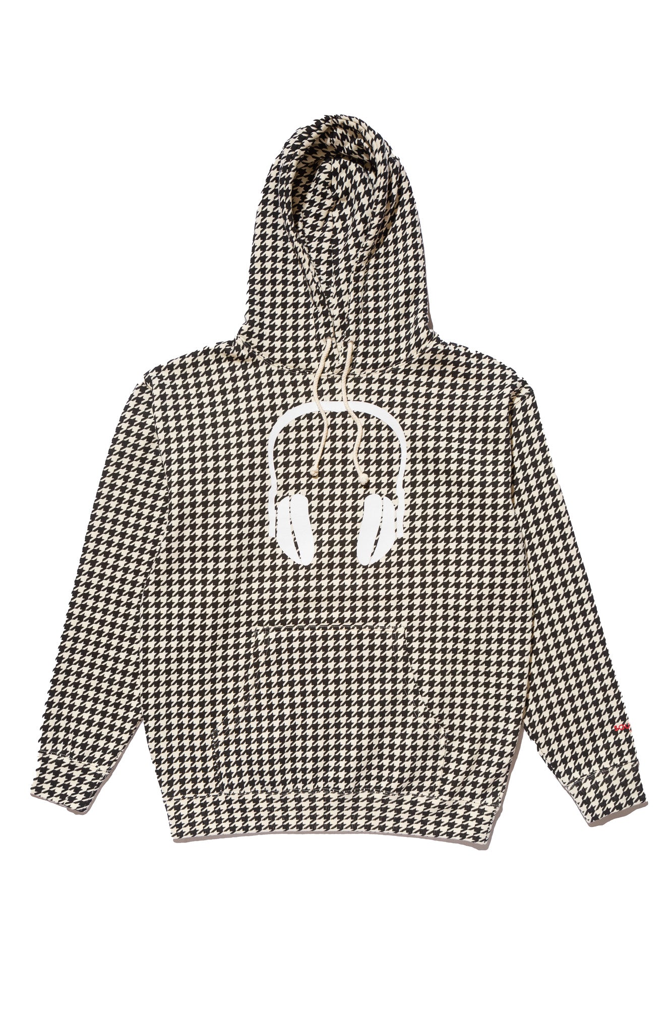 (SPECIAL EDITION) HOUNDSTOOTH & HEADPHONES HEAVYWEIGHT HOODED PULLOVER