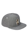 BLACK CHAMBRAY + CAMO KNIGHT SNAPBACK (SPECIAL EDITION)