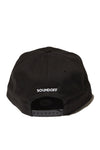 SOUNDOFF.HEADPHONES.SNAPBACK.WHITE.EMBROIDERY.ON.BLACK.