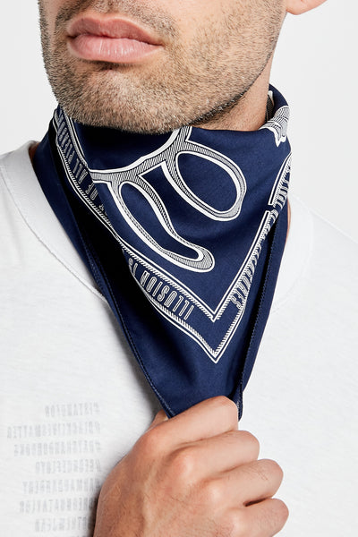 SOUNDOFF ILLUSIONIST BANDANA; NAVY
