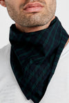 SOUNDOFF CUSTOM BANDANA; BLACK WATCH TARTAN PLAID