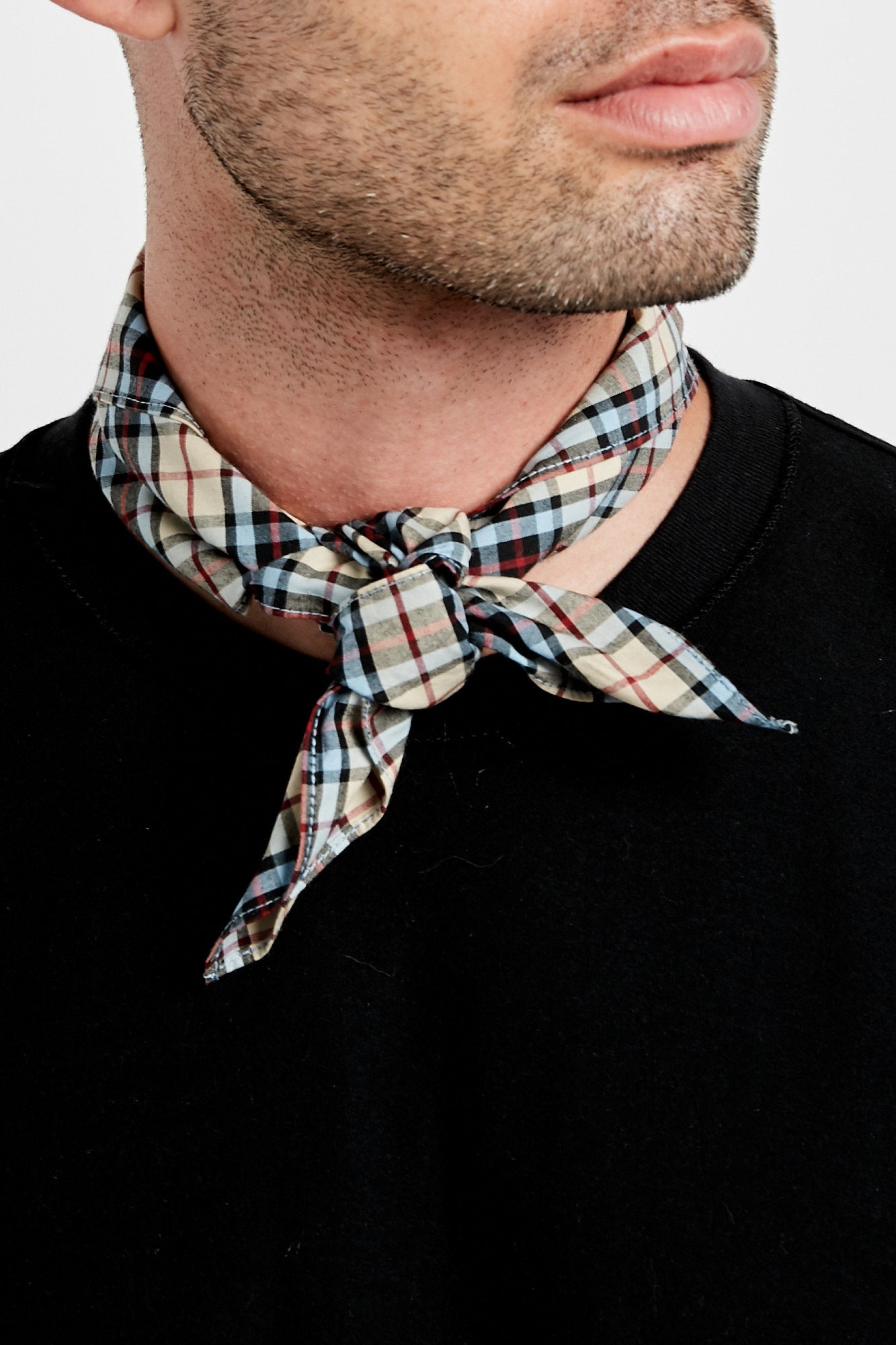 Tartan bandana on sale