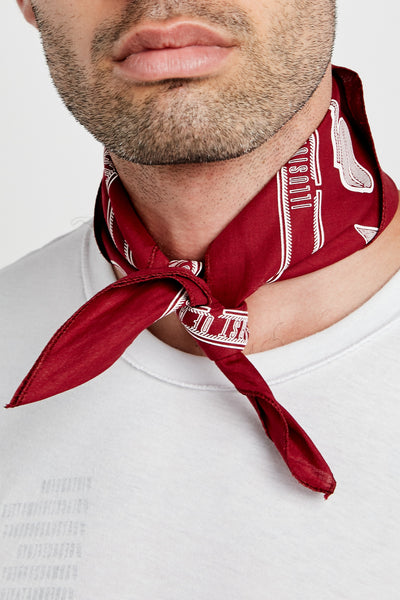 SOUNDOFF ILLUSIONIST BANDANA; BURGUNDY