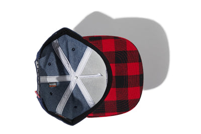 INDIGO DENIM + BUFFALO PLAID SNAPBACK (SPECIAL EDITION)