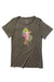 LOVE GRENADE; OLIVE TRIBLEND T-SHIRT