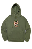 mens.womens.green.sweatshirt.hoodie.cotton.polyester.varsity