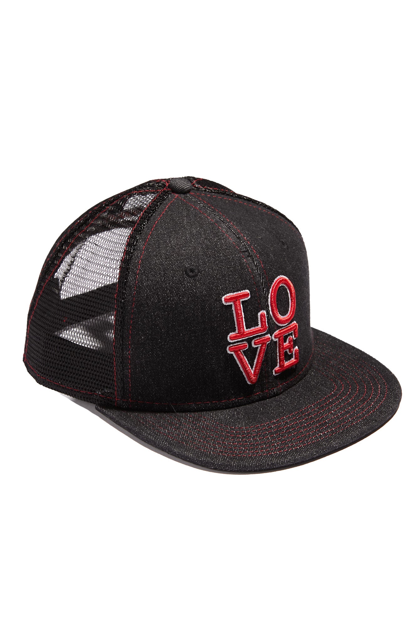 LOVE Snapback; Black Denim (Special Edition)