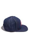 LOVE Snapback; Navy Denim