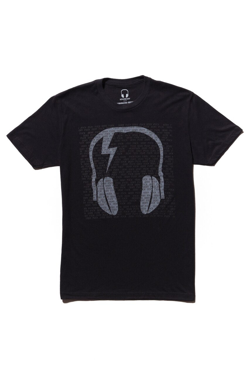 DARKROOM SEXY F**K Stardust Headphones T-shirt